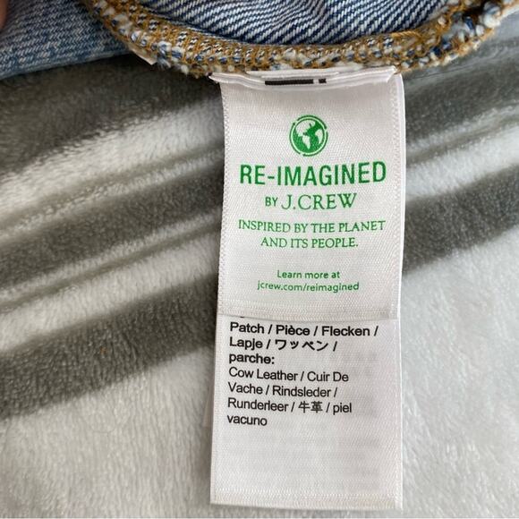 J.Crew Full-Length Demi Boot Jeans Light Indigo Wash High Rise Stretch Denim 25 - Picture 5 of 11